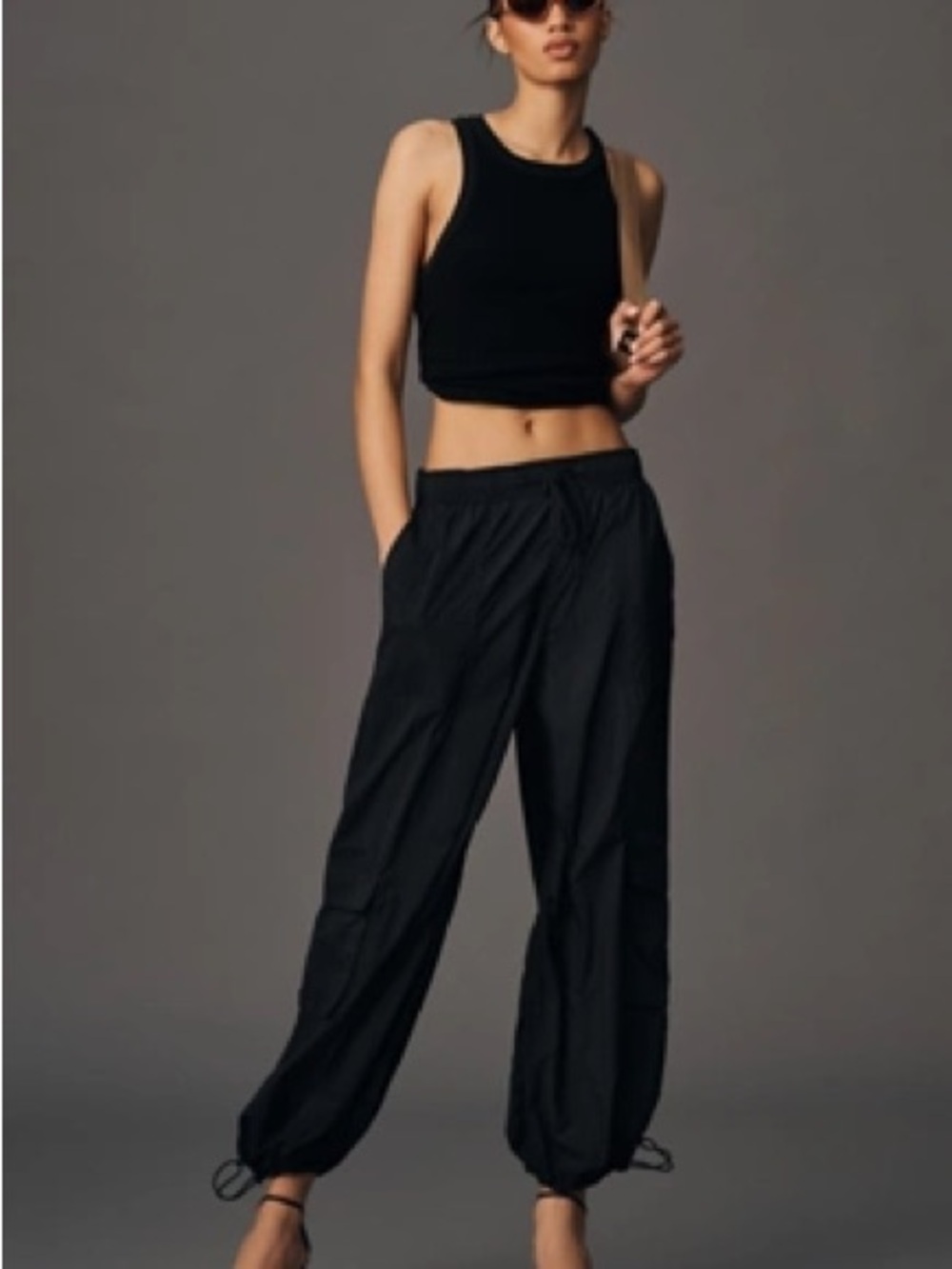 Anthropologie Daily Practice Base Jump Parachute Pants